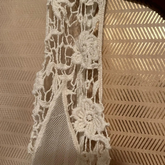KNITWORKS~VINTAGE~LACE TOPPER~GORGEOUS - Picture 6 of 8